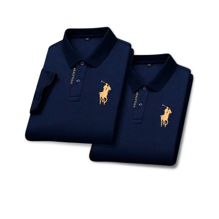 Kit 02 Camisas Polo Masculina Ralph Cavezzano