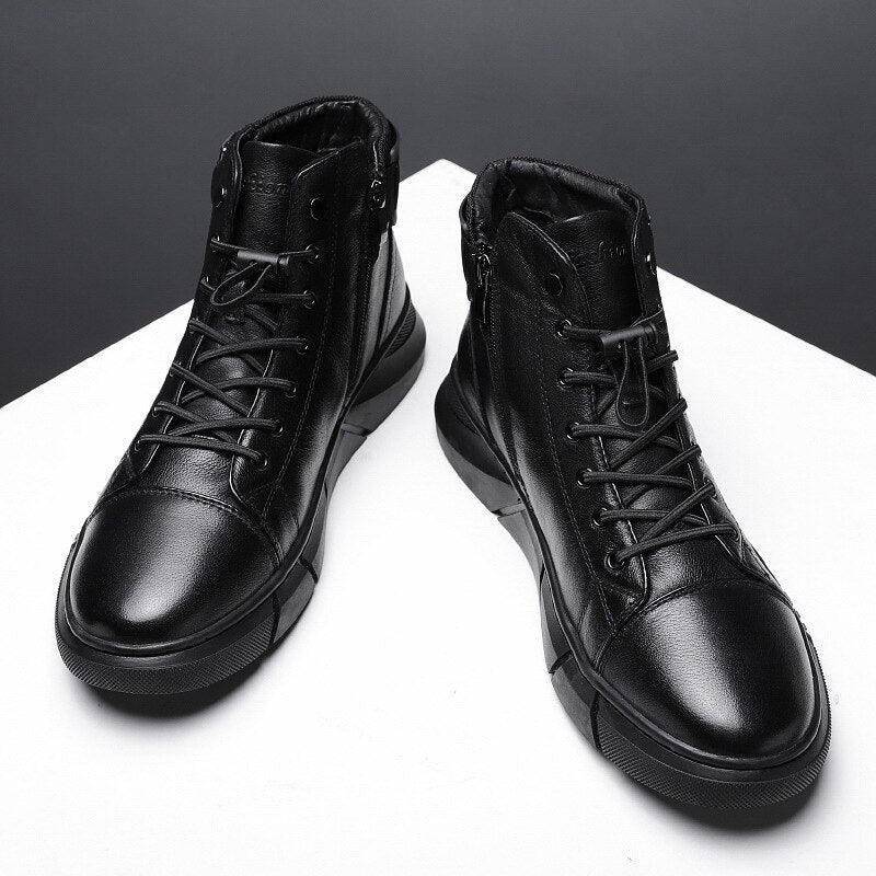 Bota Masculina Cavezzano Court Black