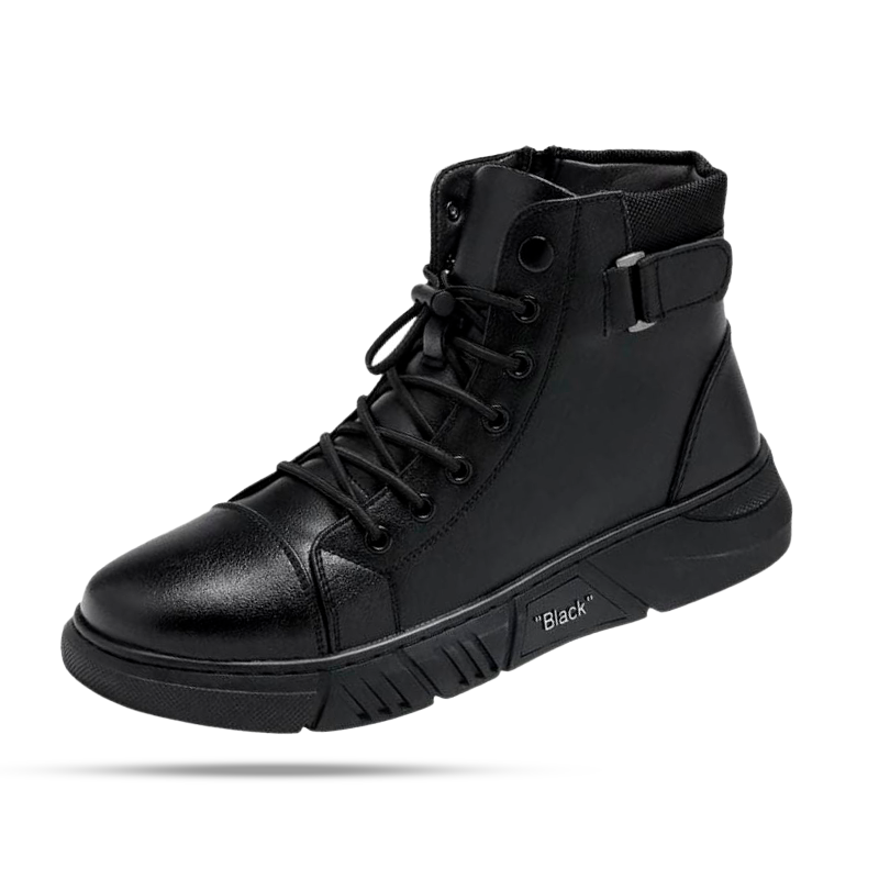 Bota Masculina Cavezzano Court Black