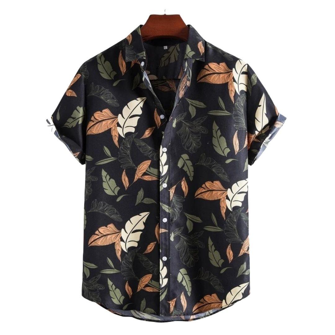 Camisa Masculina Manga Curta Cavezzano Autumn