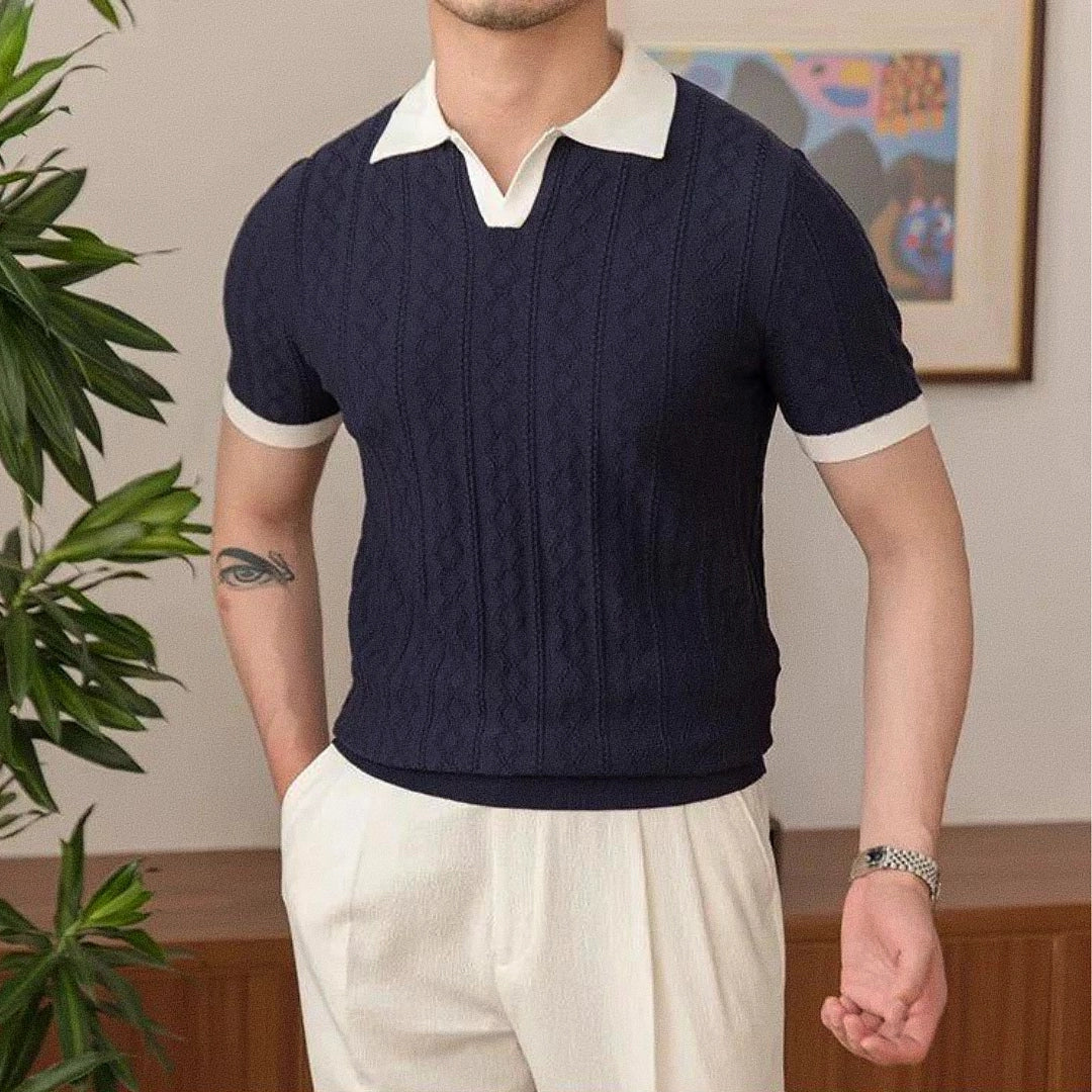 Camisa Polo Tricot Masculina Cavezzano Madrid