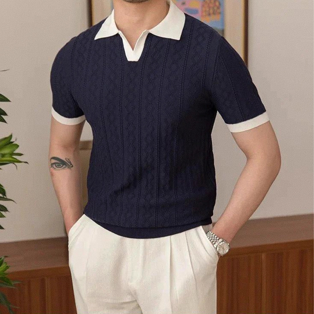 Camisa Polo Tricot Masculina Cavezzano Madrid