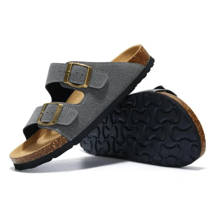 Sandália Masculina Birken Cavezzano - Cinza