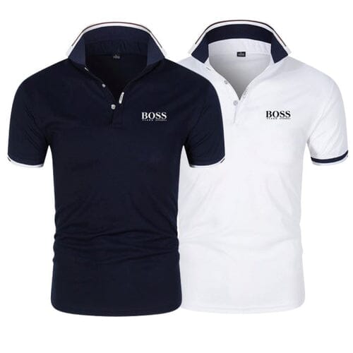 Kit 02 Camisas Polo Boss Cavezzano